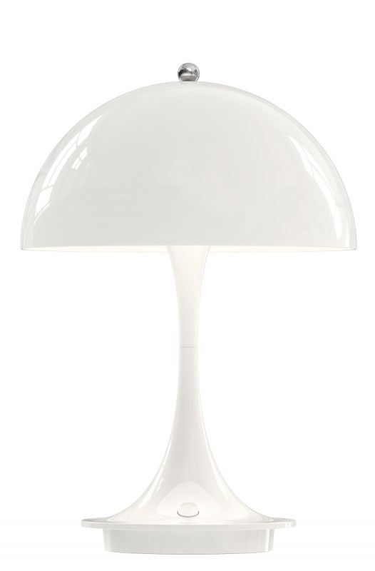 Panthella 160 Portable LED Table lamp Indoor/Outdoor Louis Poulsen Steel white SINGLE PIECES
